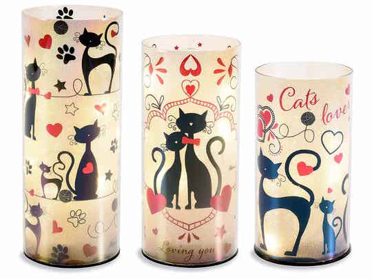 Set lampade gatto