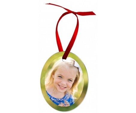 Pendente ovale in alluminio