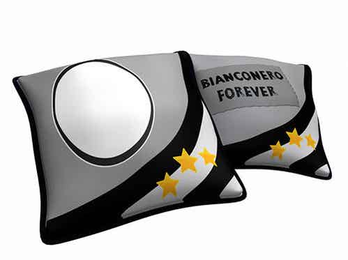 Cuscino Bianconero