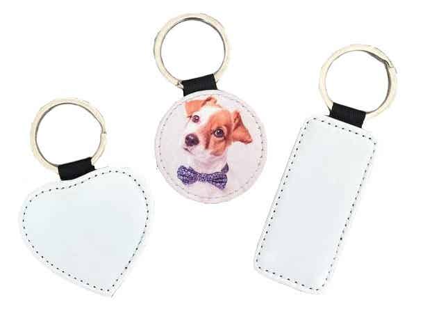 Portachiavi retro nero