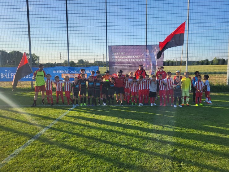 Unsere E-Junioren beim Turnier