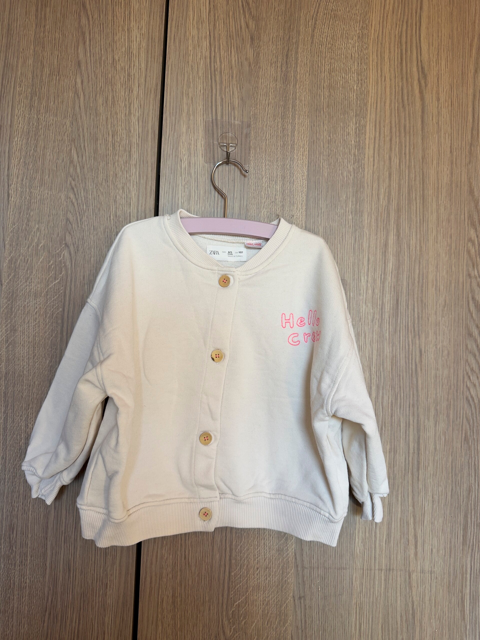 zara - hello crew vest - maat 104