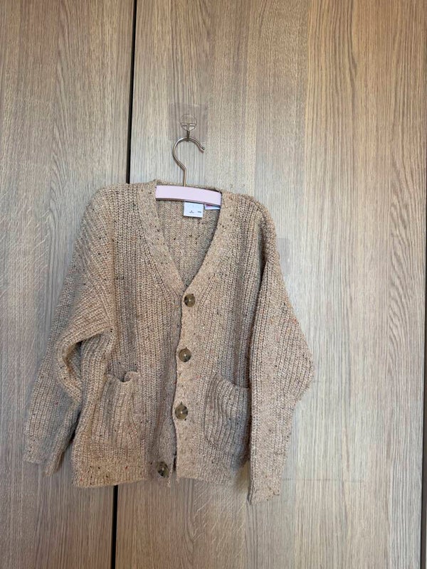 zara - bruine vest - maat 104