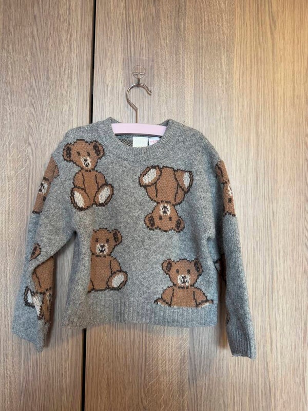 zara - trui met beren - maat 104