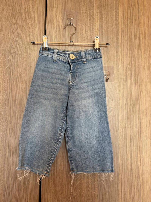 zara - wijde jeansbroek - maat 86