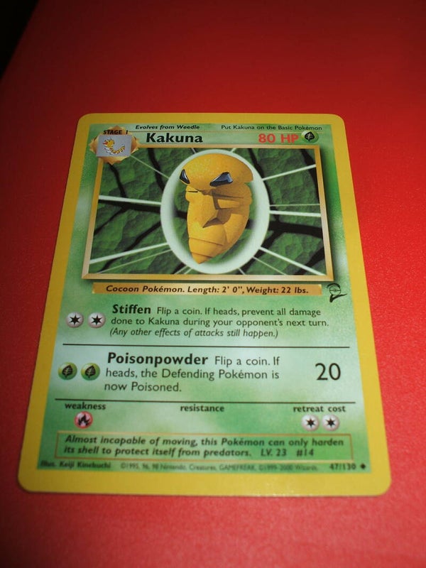 Kakuna Base 2 Pokemon Card
