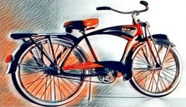 BICYCLE #1 MAGNET