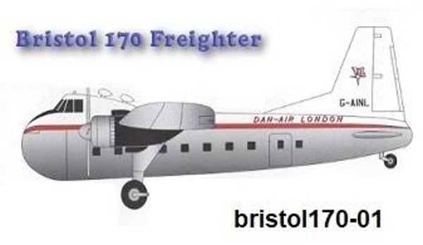 Bristol 170 Freighter Magnets