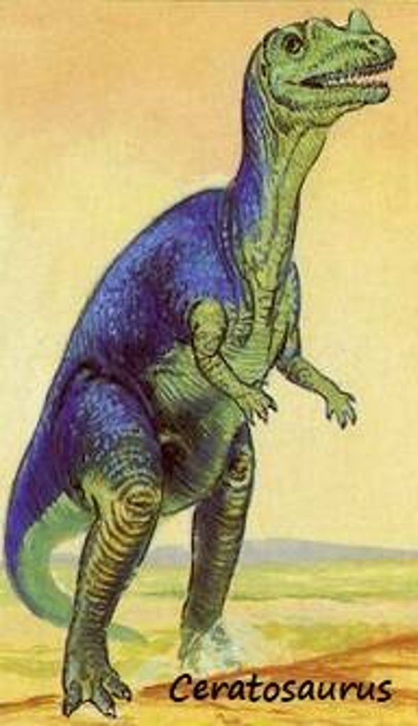 Dinosaur Magnet #172