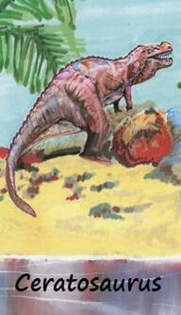 Dinosaur Magnet #177