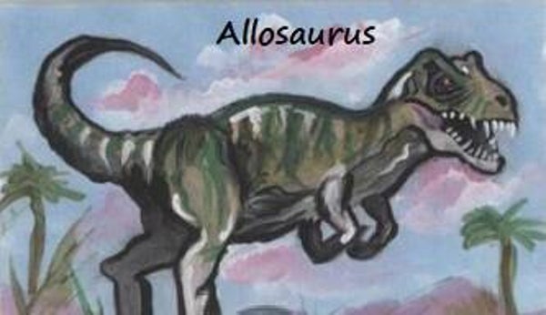 Dinosaur Magnet #28