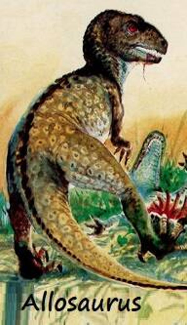 Dinosaur Magnet #40