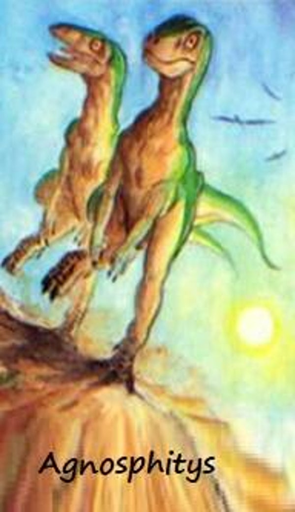 Dinosaur Magnet #6