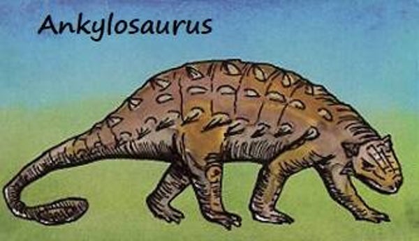 Dinosaur Magnet #61
