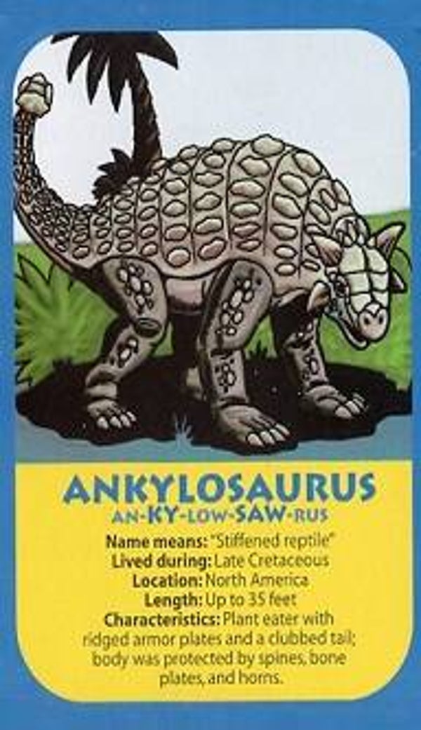Dinosaur Magnet #62
