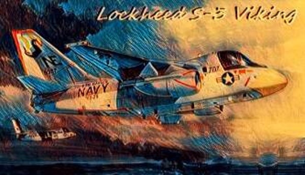 S-3VIKING1 ART MAGNET (LOCKHEED)