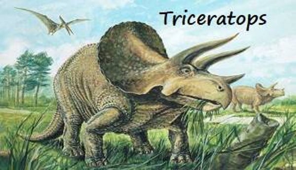 DINOSAURS STARTING WITH THE LETTER T