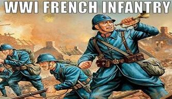 WWI French Infantry Magnet