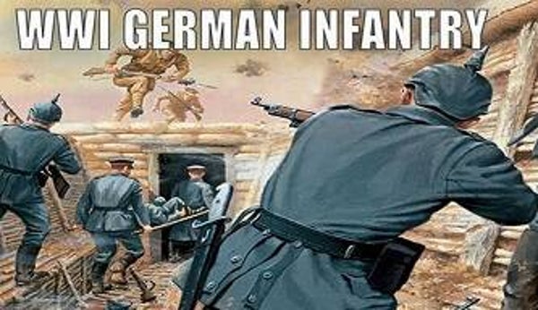 WWI German Infantry Magnet