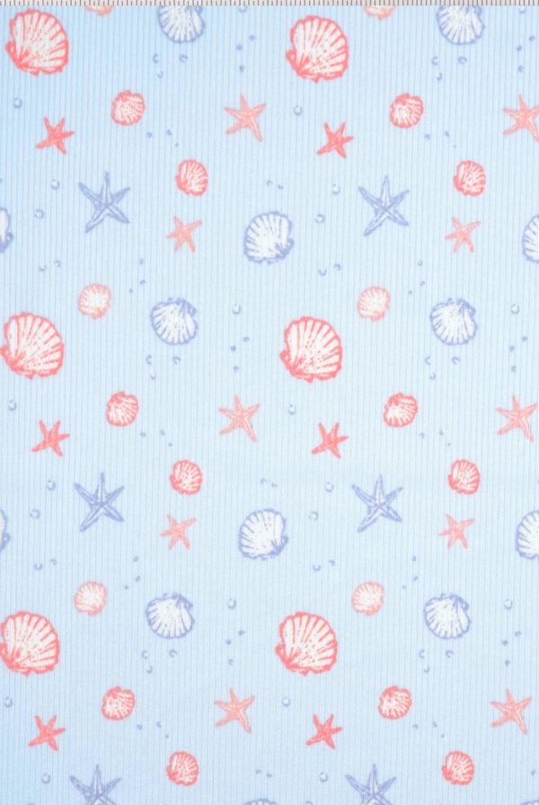 Light Blue Seashore Knit