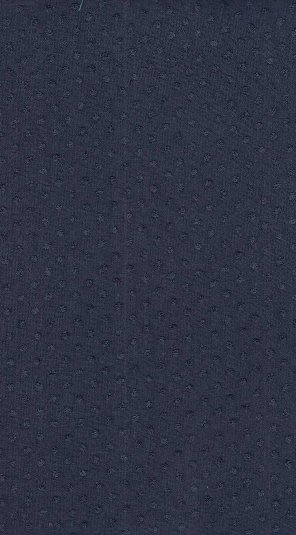 Navy swiss Dot