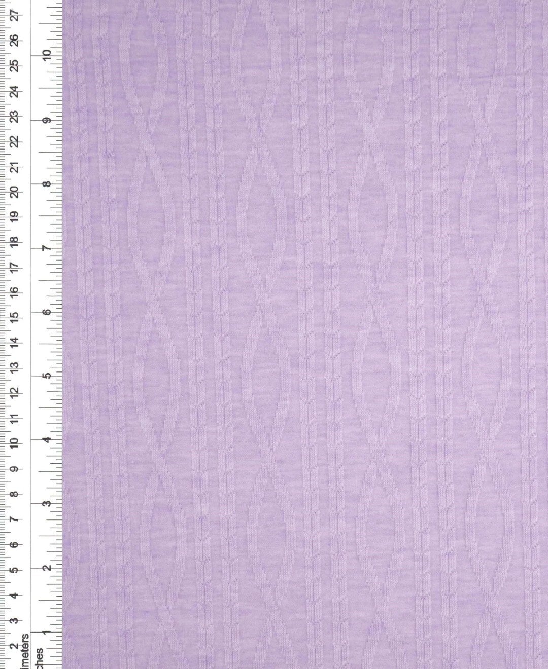 Lavender Jacquard Knit