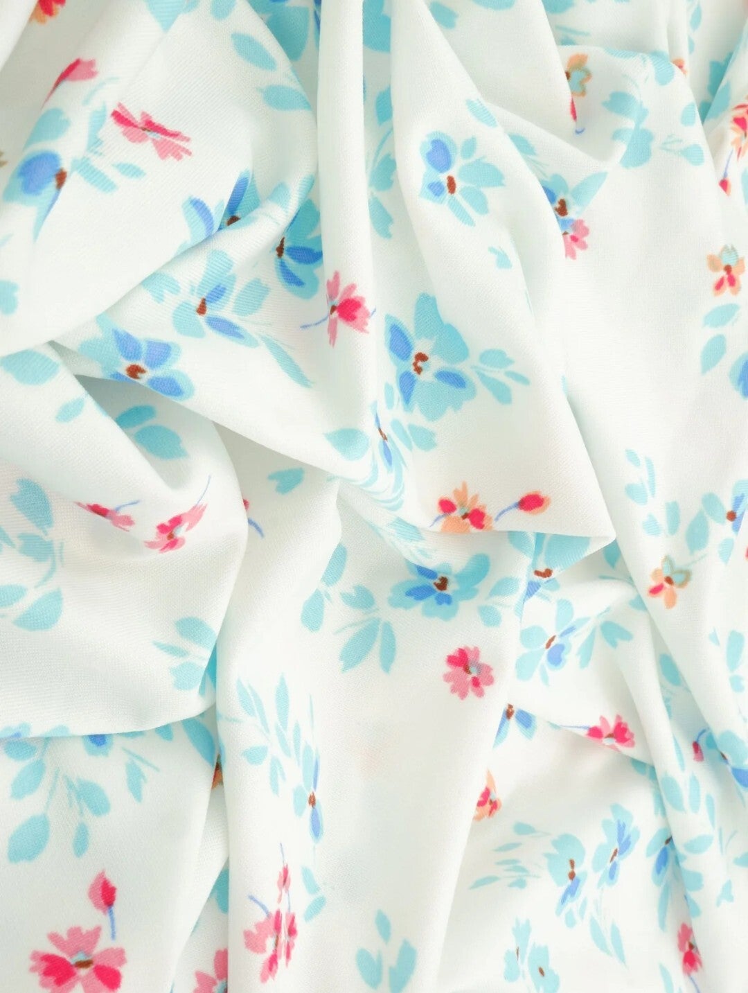 DTY Ivory floral Print