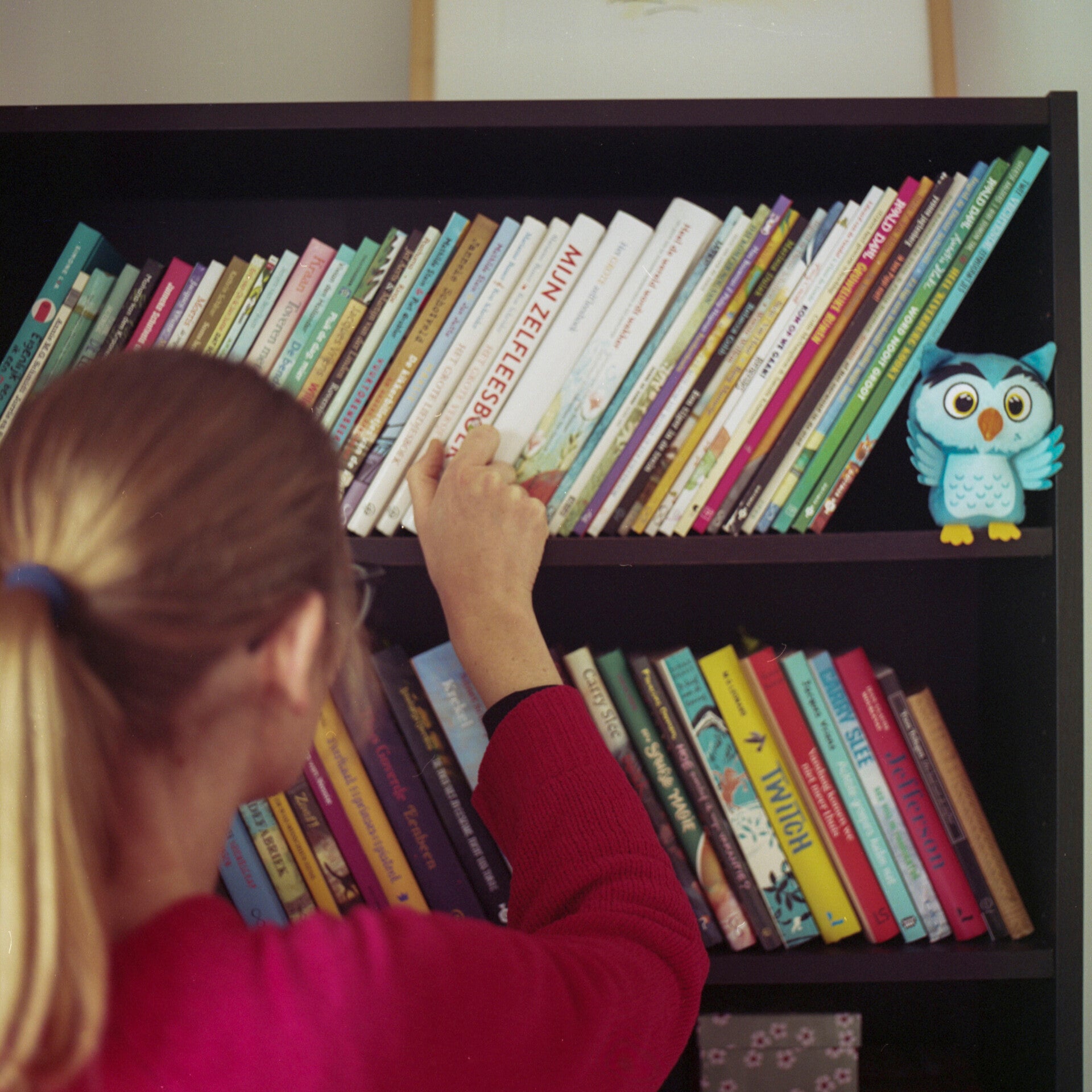 Leerkracht zoekt kinderboek uit
