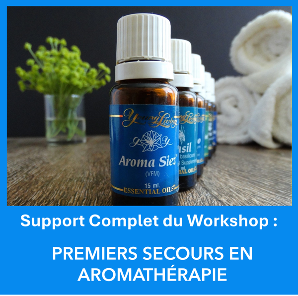 Premiers secours en aromathérapie