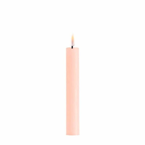 Led dinerkaars licht roze