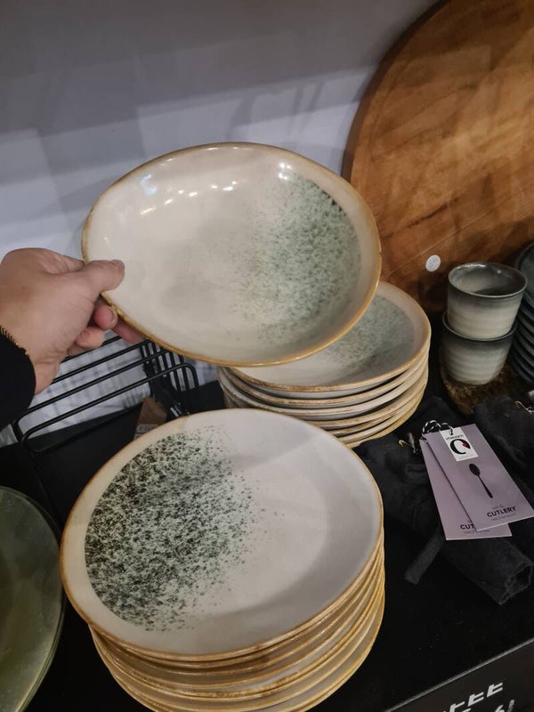 HKliving 70s ceramics curry bowl Mist