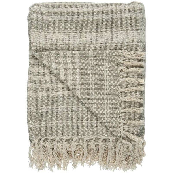 IB Laursen plaid beige streep