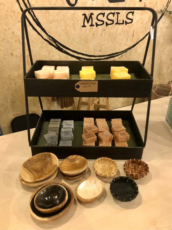 Amberblokjes in verschillende geuren