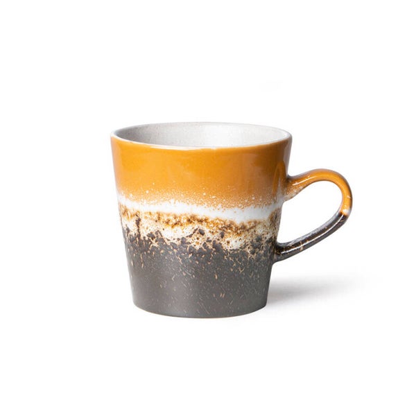 HKliving 70s ceramics americano mug Fire