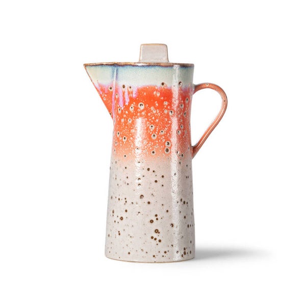 HKliving 70's ceramics koffiepot Asteroids
