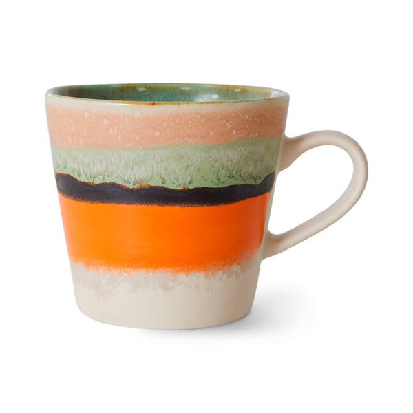 HKliving 70s ceramics cappuccino mug Burst