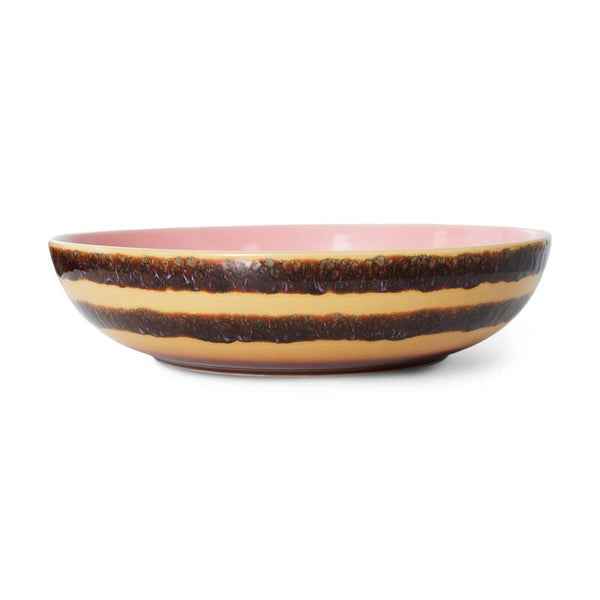 HKliving 70s ceramics salad bowl serene