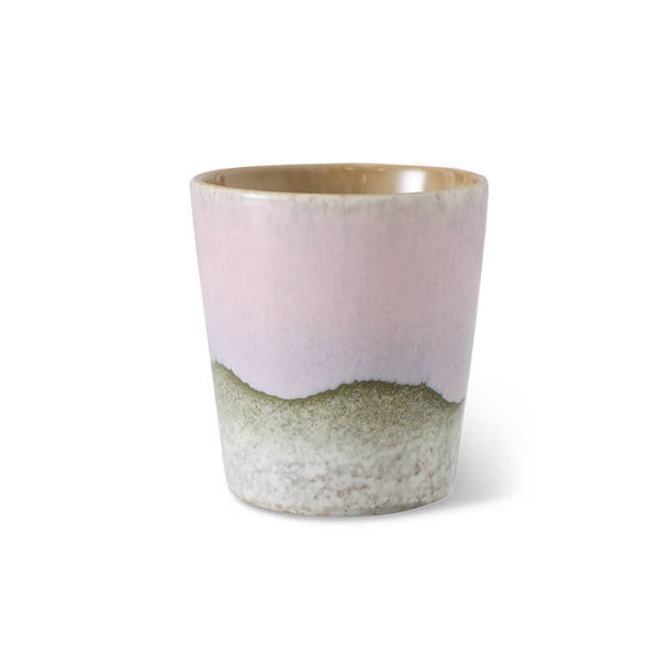 HKliving 70s ceramics coffee mug bramble