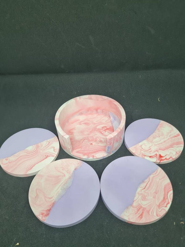 Jesmonite Coaster set