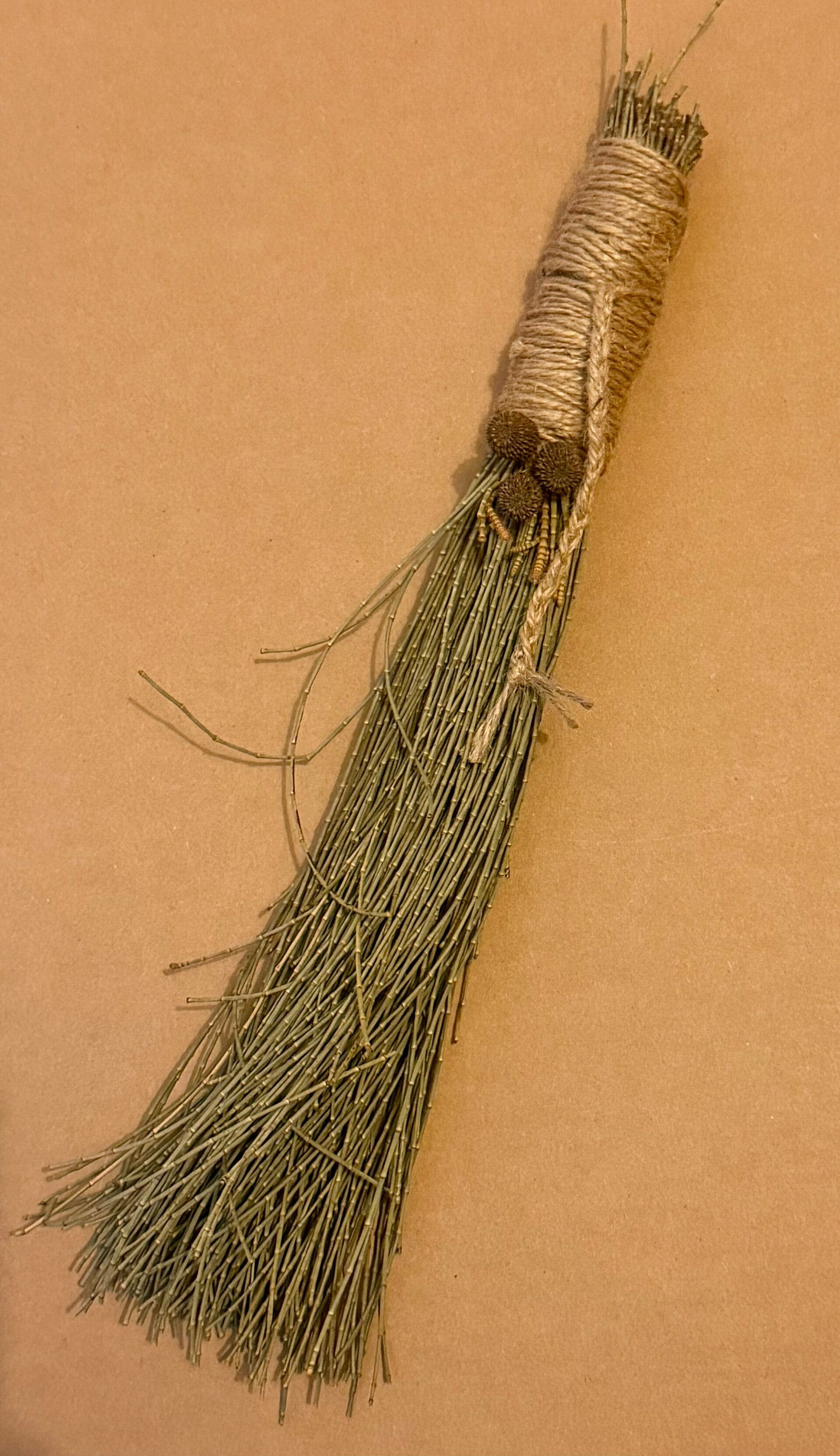 Handmade all natural broom besom abundance luck