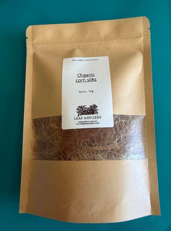 Organic corn silks 10g rainbow corn tea medicinal resealable
