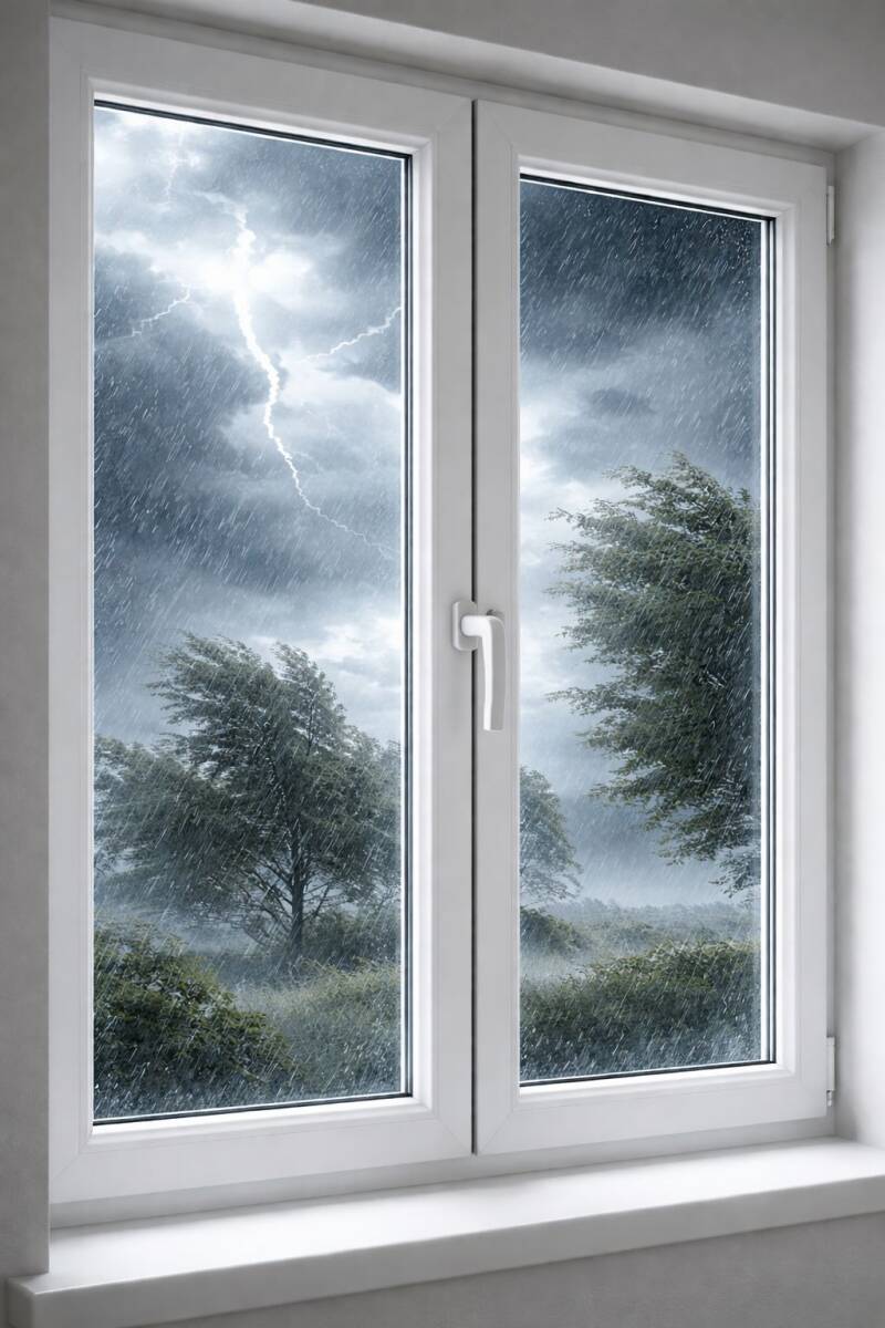Finestre e protezione dalle intemperie: immagine dal blog AL.FE.INOX