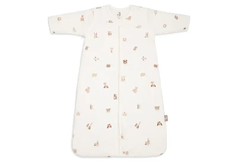 Jollein - Baby Slaapzak Met Afritsbare Mouw - Animal Friends - 110CM