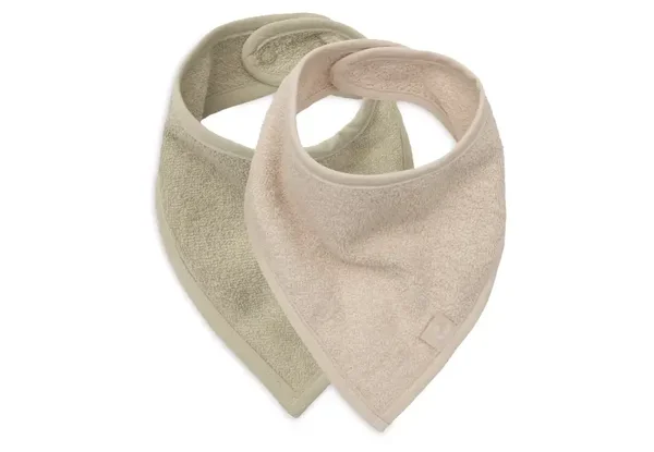 Jollein - Slab Bandana - Soft Matcha/Sand- 2 Stuks
