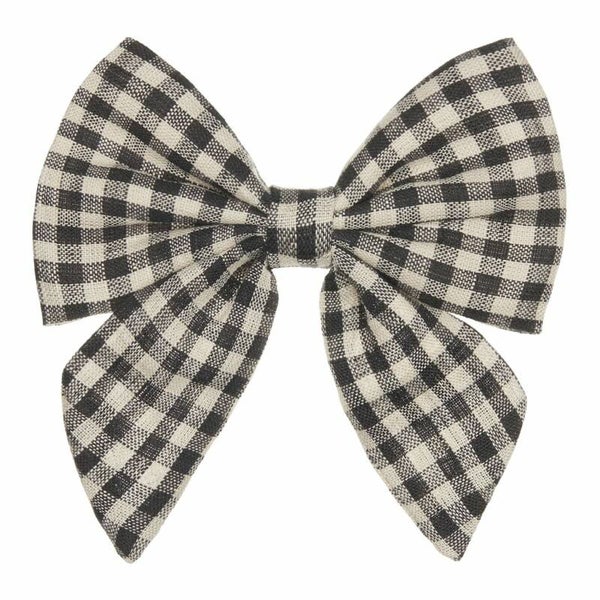 *Bowtastische Gingham haarspeld - Mimi X Lula