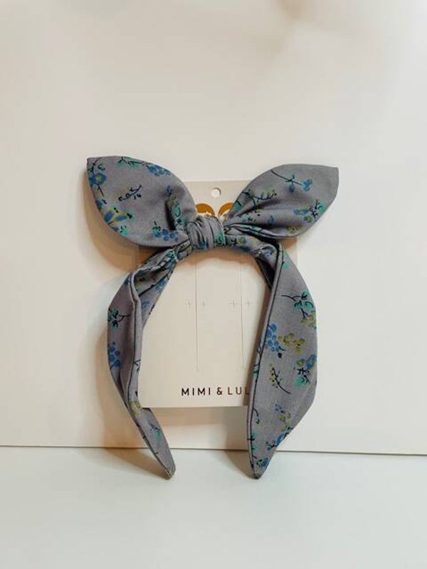 *X Wide Blue Flowers - Mimi X Lula