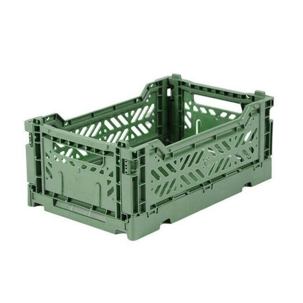 Aykasa opvouwbaar kratje midi amandel groen