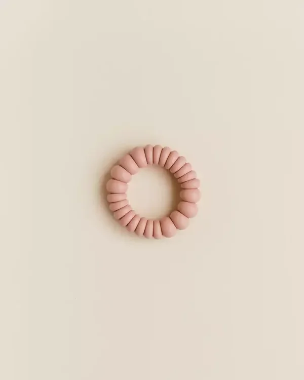 Bijtring mosie - Terracotta - Speen&Koord