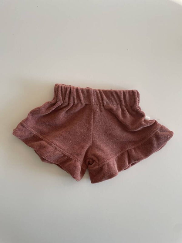 *Ruffled shorts - Pink Clay - STUDIO HAPPY