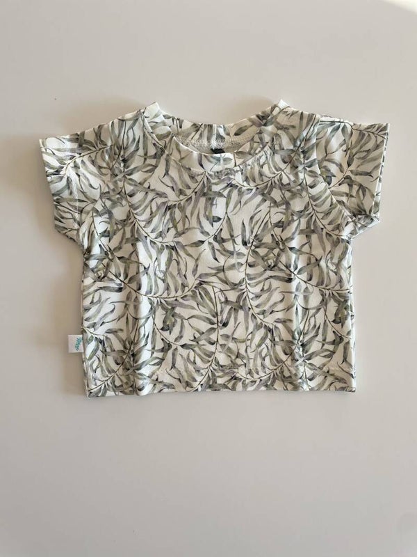 *T-shirt- Olijfblaadjes - STUDIO HAPPY